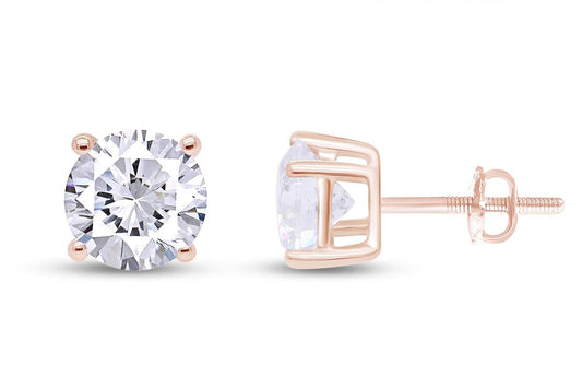 Solitaire Sparkle Studs