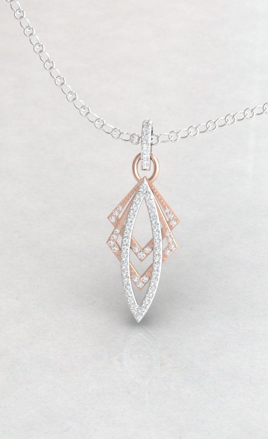 Ethereal Leaf Marquise