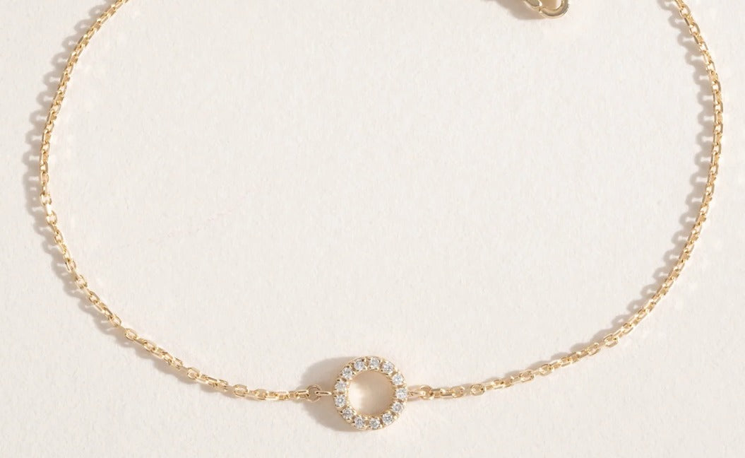 Circle of Light Diamond Bracelet