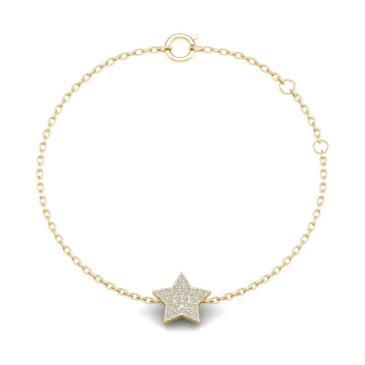 Twinkling Star Diamond Bracelet