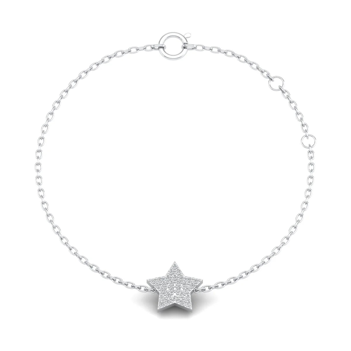 Twinkling Star Diamond Bracelet