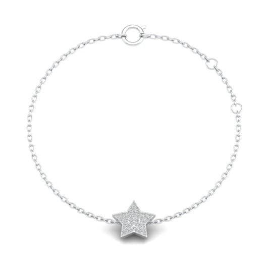 Twinkling Star Diamond Bracelet