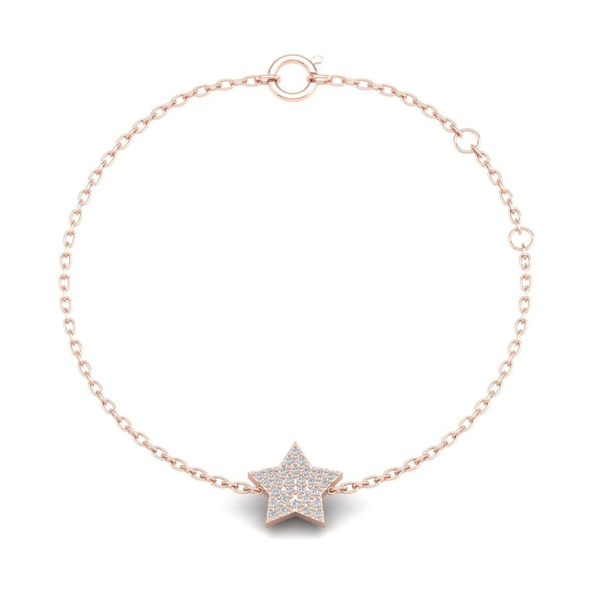 Twinkling Star Diamond Bracelet
