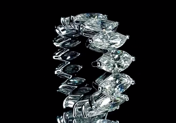 Marquise Eternity Diamond Band - 4.5 Carat
