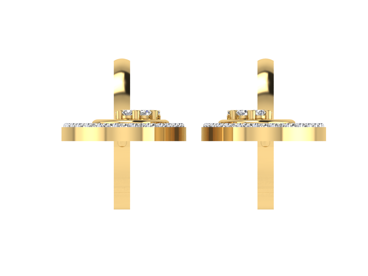 Luminous Cascade Hoops