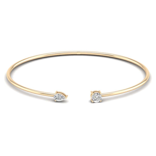 Open Elegance Diamond Bracelet