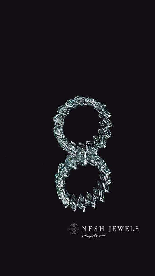 Marquise Eternity Diamond Band - 4.5 Carat