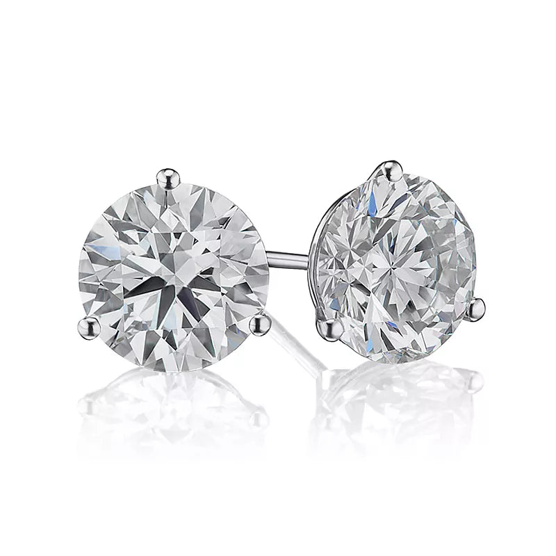 Solitaire Sparkle Studs