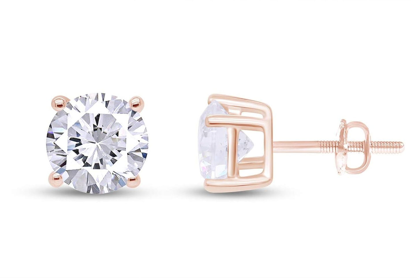 Solitaire Sparkle Studs