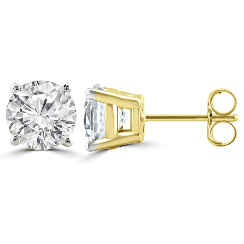 Solitaire Sparkle Studs