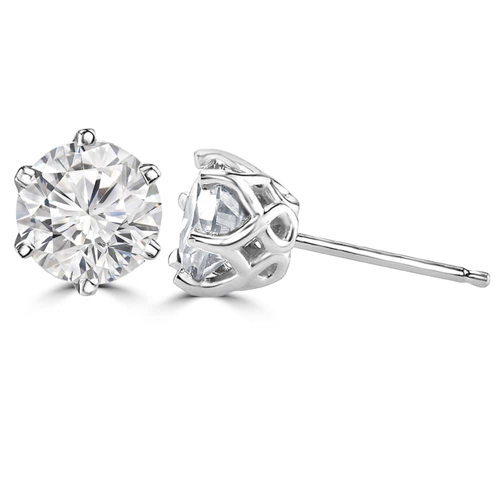Solitaire Sparkle Studs