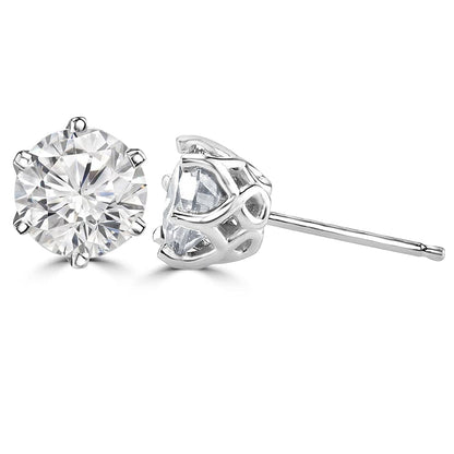 Solitaire Sparkle Studs