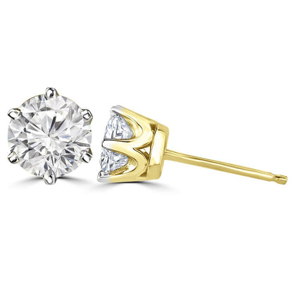Solitaire Sparkle Studs
