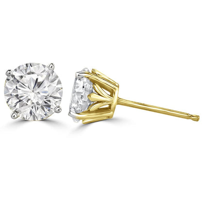 Solitaire Sparkle Studs