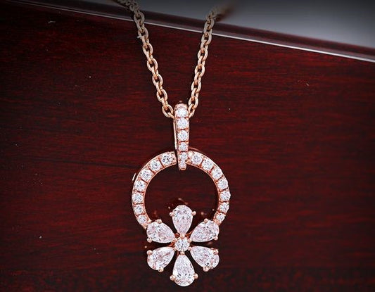 Blossom Harmony Diamond Pendant