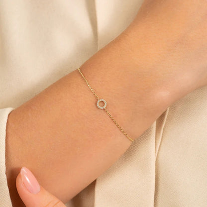 Circle of Light Diamond Bracelet