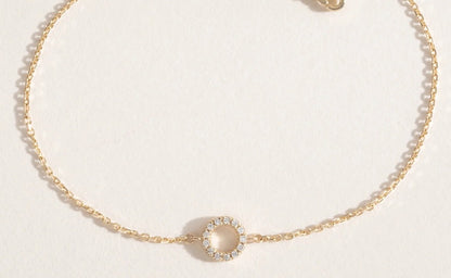 Circle of Light Diamond Bracelet