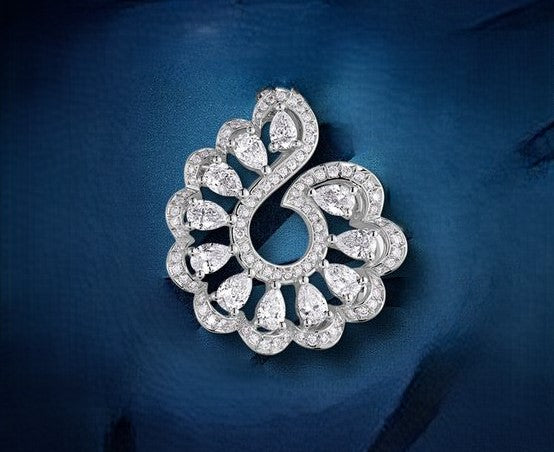 Eternal Grace Diamond Brooch