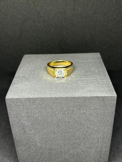 NESH Regal Solitaire Signet Ring