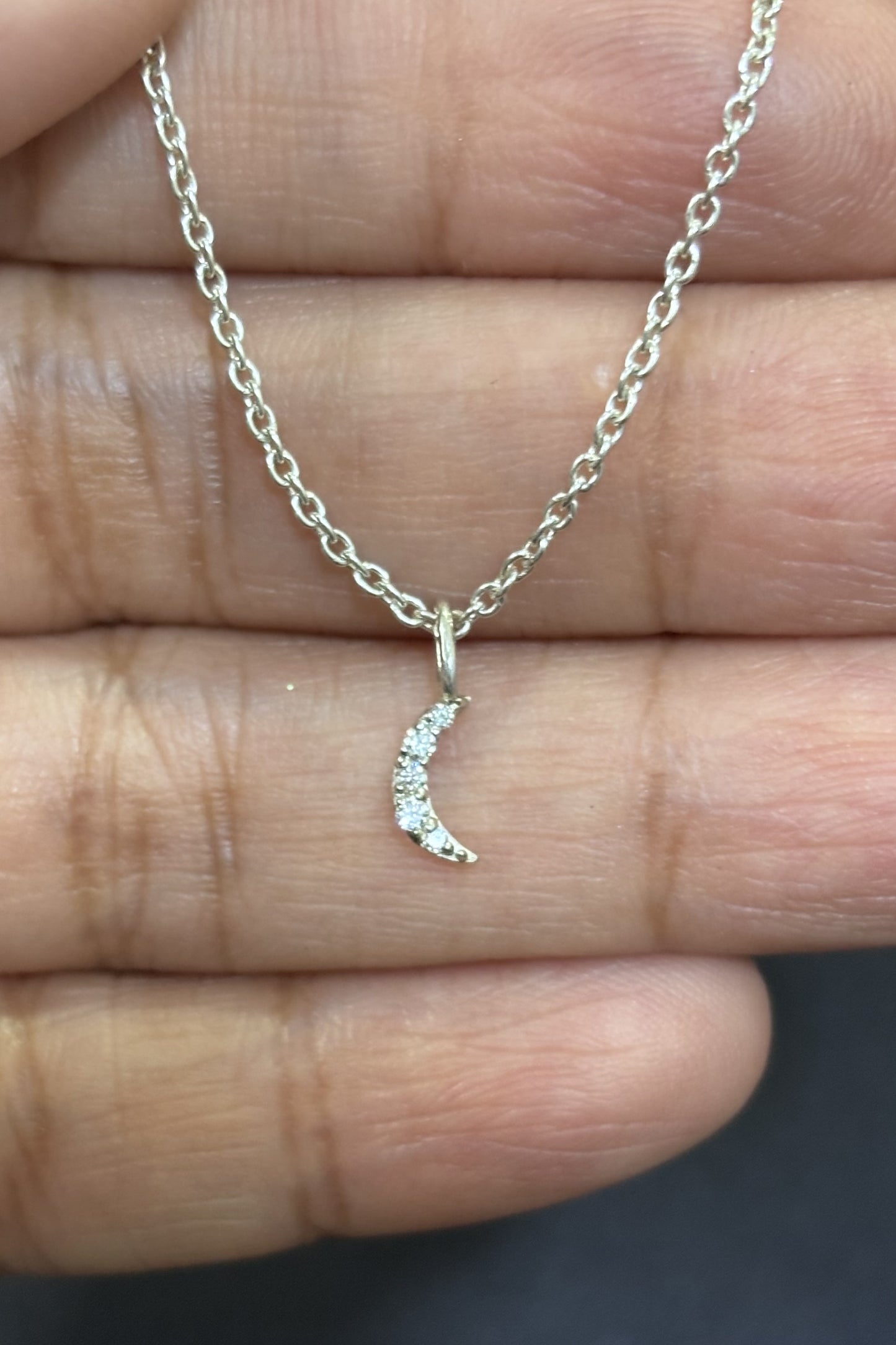NESH Luna Crescent Pendant
