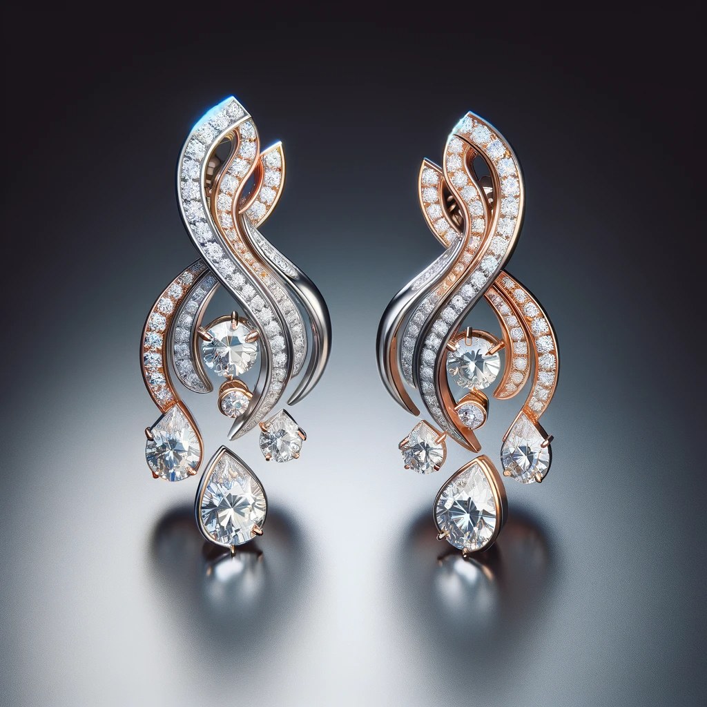 Symphony of Sparkle Diamond Earrings