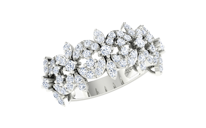 Blossom Halo Diamond Ring