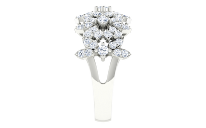 Blossom Halo Diamond Ring