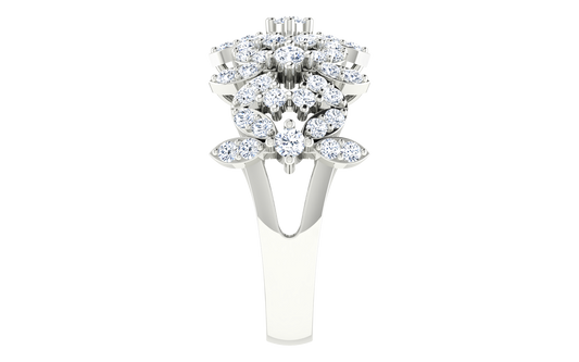 Blossom Halo Diamond Ring