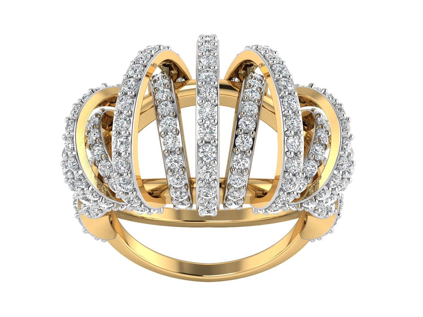 Aurora Crown Ring