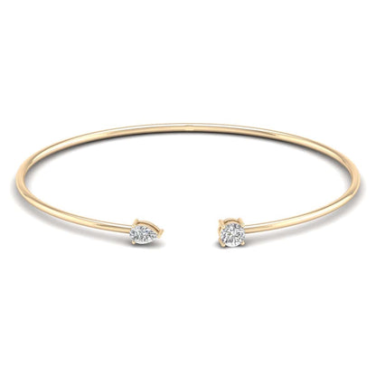 Open Elegance Diamond Bracelet