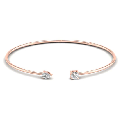 Open Elegance Diamond Bracelet