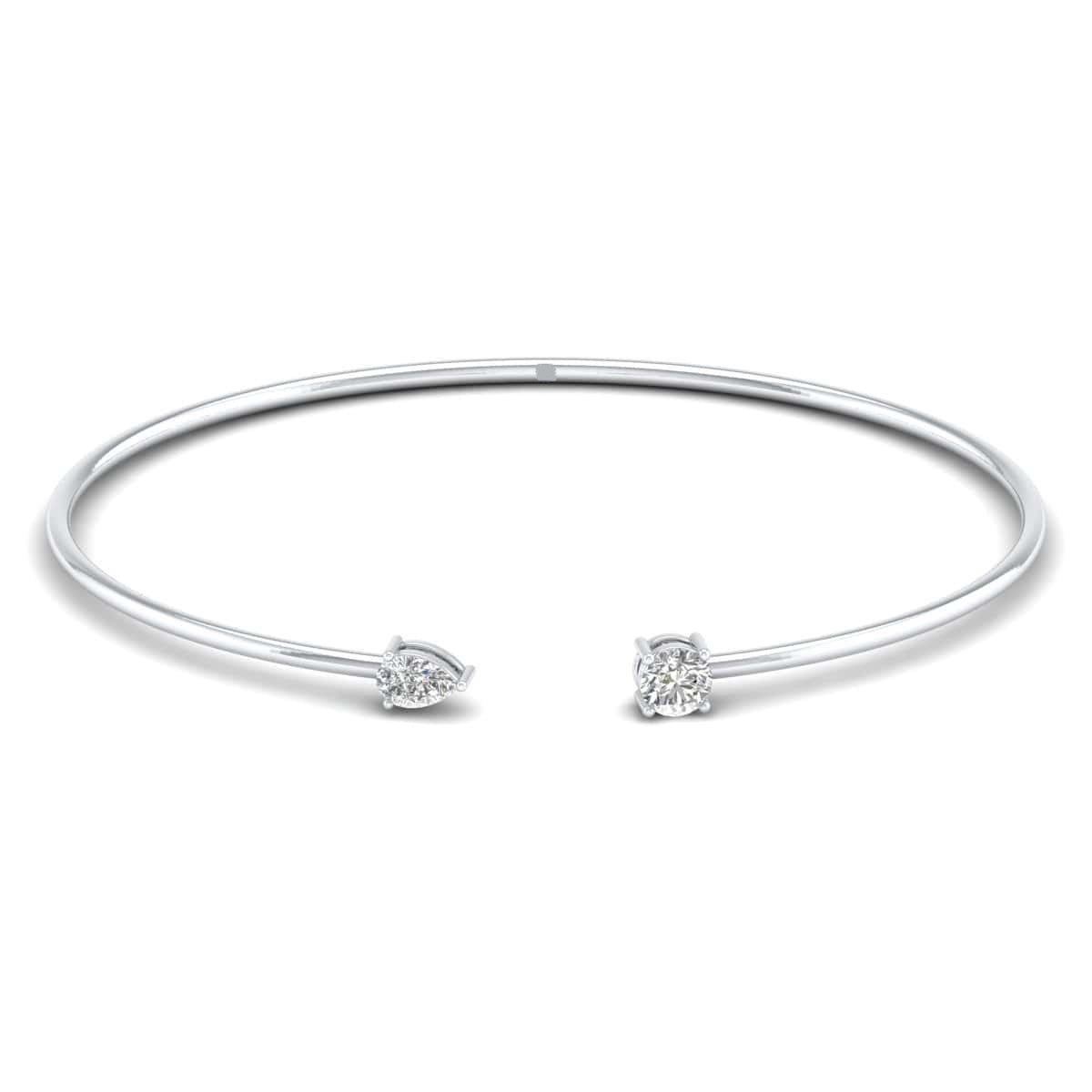 Open Elegance Diamond Bracelet